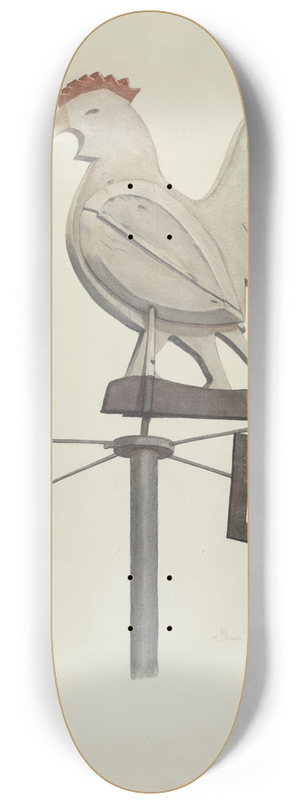 Elmer R. Kottcamp - Weather Vane 8.25 inch art skate deck