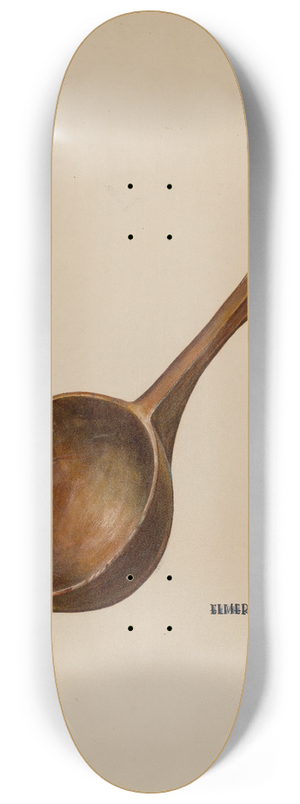 Elmer Weise - Wooden Dipper 8.25 inch art skate deck