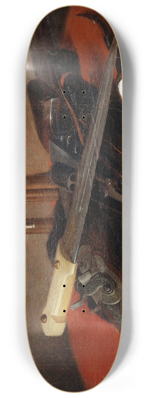 Albert Edelfelt - Still Life 8.25 inch art skate deck Albert Edelfelt - Still Life 8.25 inch art skate deck