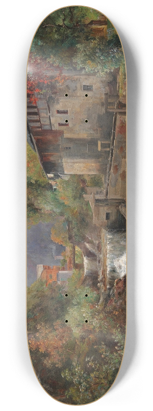 Emil Barbarini - Am Mhlenbach 8.25 inch art skate deck