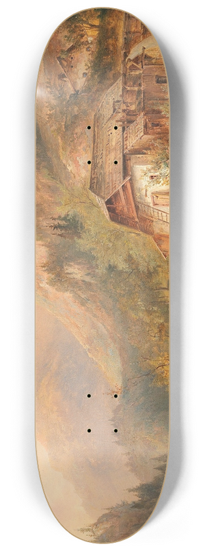 Emil Barbarini - Mhle bei Steierling Obersterreich 8.25 inch art skate deck