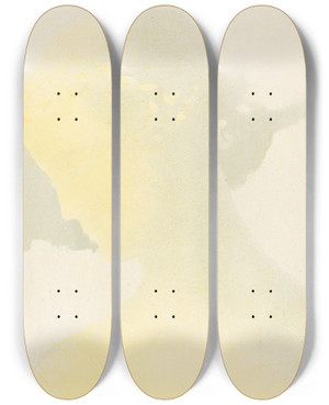 Triptych art skateboard deck of Odilon Redon Batrice by Odilon Redon (1840-1916) Triptych art skateboard deck of Odilon Redon Batrice by Odilon Redon (1840-1916)