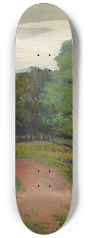 Emil Carlsen - Landscape 8.25 inch art skate deck