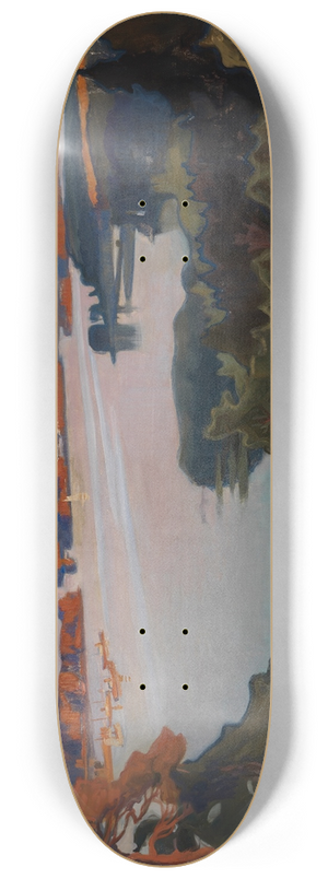Albert Edelfelt - View Over Haikko 8.25 inch art skate deck Albert Edelfelt - View Over Haikko 8.25 inch art skate deck