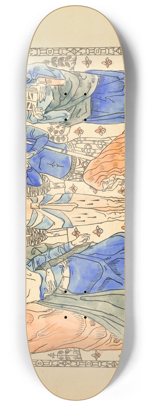 Emile Bernard - La Passion 8.25 inch art skate deck