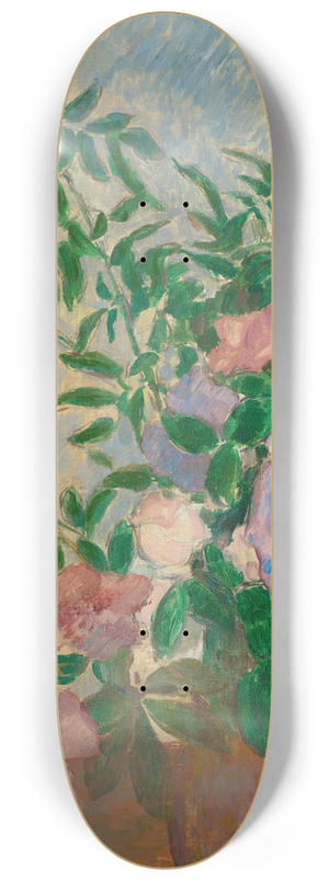 Emile Bernard - Nature morte au vase de fleurs 8.25 inch art skate deck