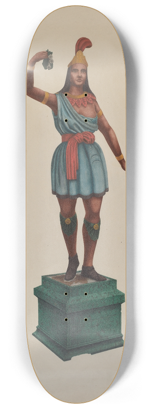 Emile Cero - Cigar Store Indian 8.25 inch art skate deck