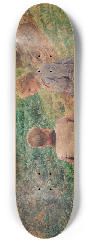 Emile Claus - Children in a landscape 8.25 inch art skate deck