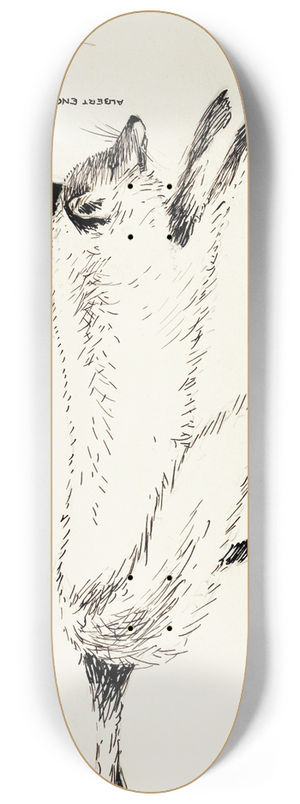 Albert Engstrm - Eager for the Hunt 8.25 inch art skate deck