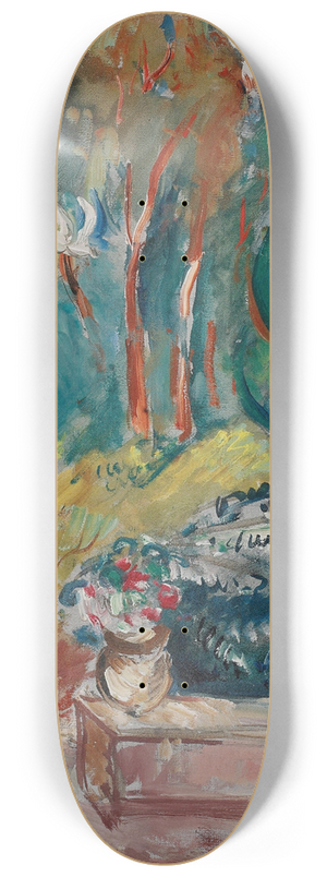 Emile Othon Friesz - Jardin DesJarres 8.25 inch art skate deck Emile Othon Friesz - Jardin DesJarres 8.25 inch art skate deck