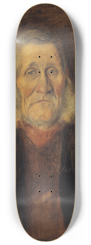 Albert Engstrm - Kalle-i-Sandbcken, a Smland Personality 8.25 inch art skate deck