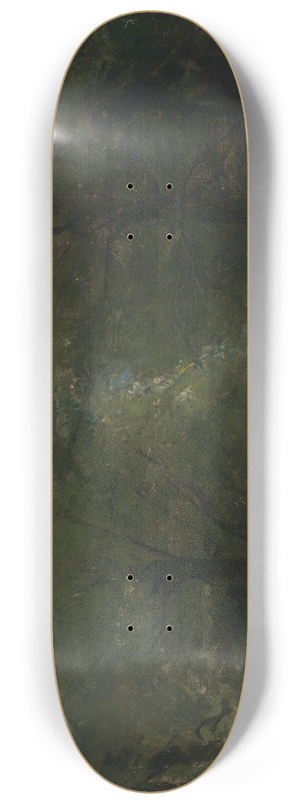 Emile Vloors - Entrance of the Abbey of Tongerlo 8.25 inch art skate deck