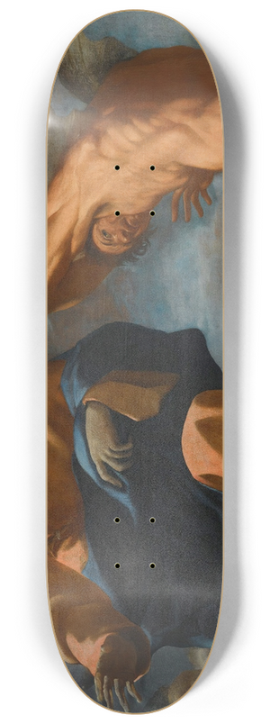 Emilian School - The Expulsion Of Lucifer 8.25 inch art skate deck