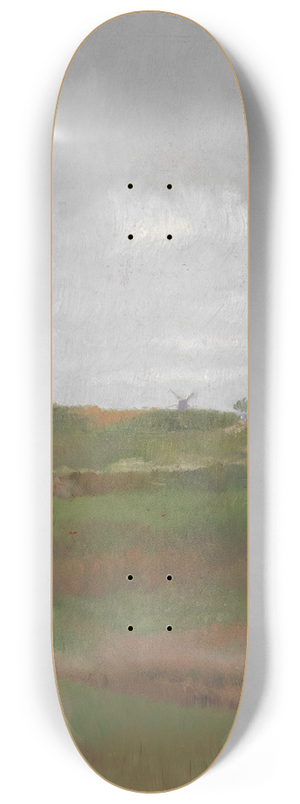 Emilie Mediz-Pelikan - Dnenlandschaft am Abend 8.25 inch art skate deck