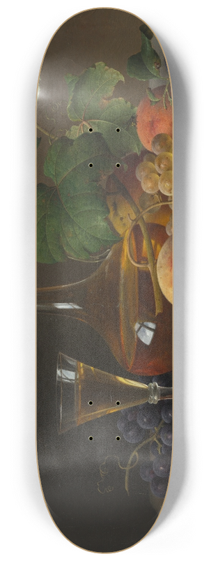 Emilie Preyer - Still Life with Fruit 8.25 inch art skate deck