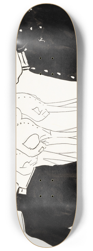 Albert Engstrm - The Sergeant 8.25 inch art skate deck