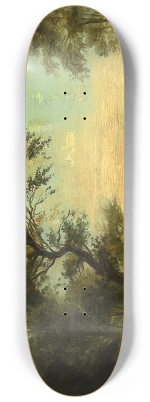 Emil Lugo - Landschaftsstudie 8.25 inch art skate deck Emil Lugo - Landschaftsstudie 8.25 inch art skate deck