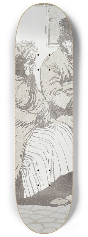Emil Orlik - Alt Prag 8.25 inch art skate deck