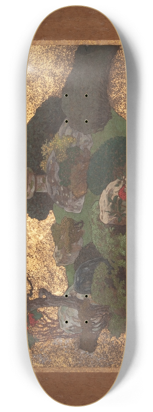 Emil Orlik - Japanischer Garten 8.25 inch art skate deck