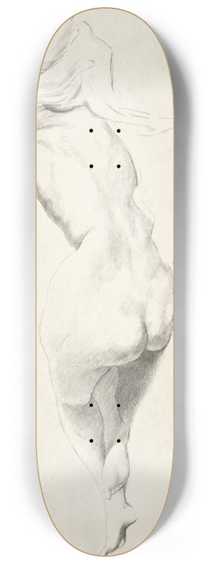 Emil Orlik - Reclining Model 8.25 inch art skate deck