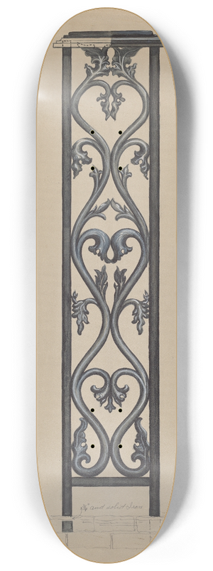 Albert Eyth - Fence Post 8.25 inch art skate deck