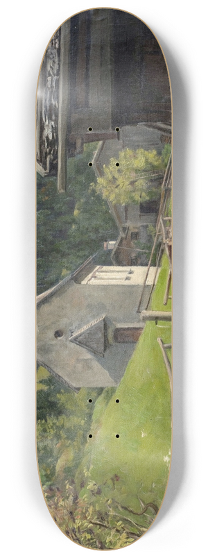 Emil Rau - Aus Sdtirol 8.25 inch art skate deck