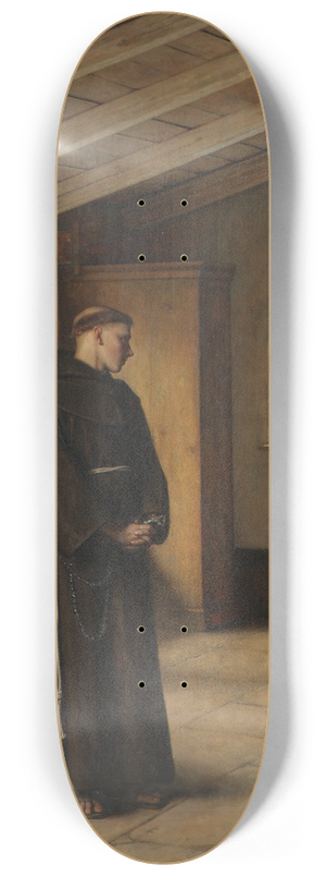 Emil Strecker - Der Abschied 8.25 inch art skate deck