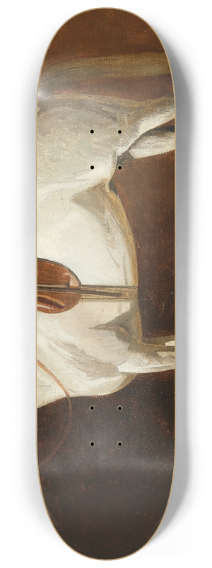 Emil Volkers - A White Horse 8.25 inch art skate deck