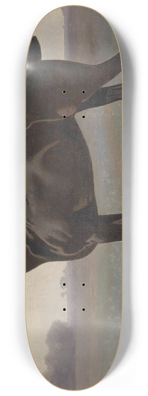 Emil Volkers - Rappe in Landschaft 8.25 inch art skate deck