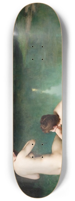 Emmanuel Benner - At the waters edge 8.25 inch art skate deck Emmanuel Benner - At the waters edge 8.25 inch art skate deck