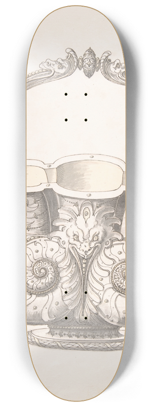 Erasmus Hornick - Design for a Bucket 8.25 inch art skate deck