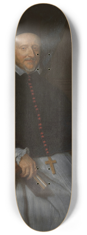 Erasmus Quellinus the younger - Gaspar Nemius, Bishop of Antwerp 8.25 inch art skate deck