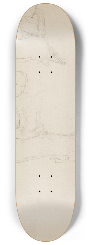 Eric Forbes-Robertson - tudes danimaux, de paysages et de modles 8.25 inch art skate deck