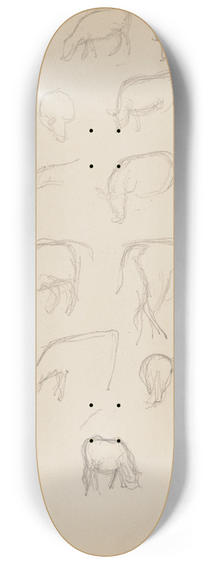 Eric Forbes-Robertson - tudes danimaux, de paysages et de modles 8.25 inch art skate deck