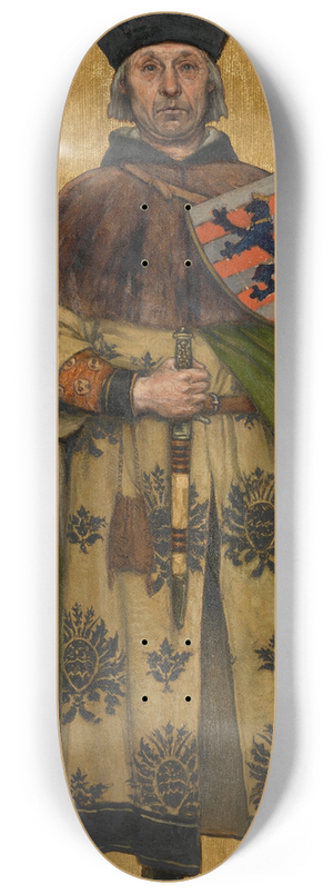 Albert Frans Lieven De Vriendt - Jan Boonen 8.25 inch art skate deck
