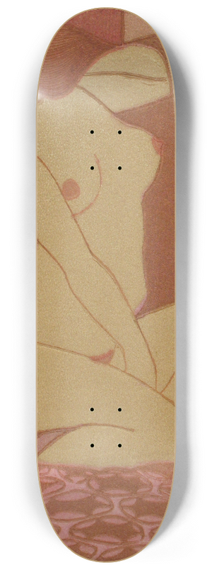 Eric O. W. Ehrstrm - Female Nude 8.25 inch art skate deck