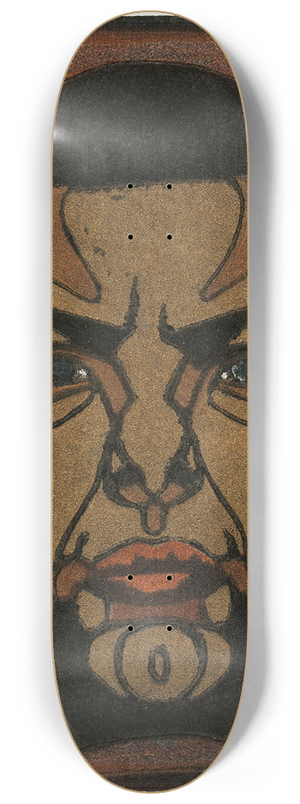 Eric O. W. Ehrstrm - Self-Portrait 8.25 inch art skate deck