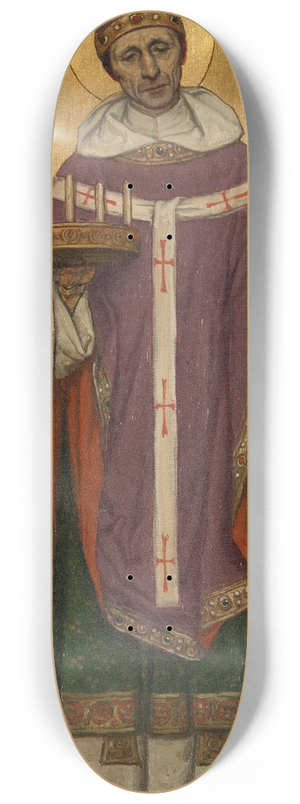 Albert Frans Lieven De Vriendt - Mary of Burgundy 8.25 inch art skate deck