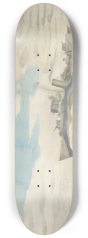 Eric Ravilious - HMS Tetcott 8.25 inch art skate deck