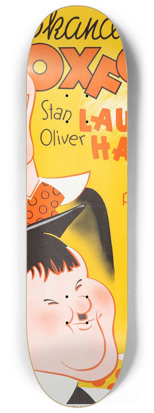 Eric Rohman - A Chump at Oxford 8.25 inch art skate deck Eric Rohman - A Chump at Oxford 8.25 inch art skate deck
