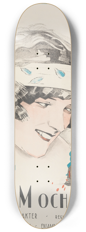 Eric Rohman - Adam and Eva 8.25 inch art skate deck Eric Rohman - Adam and Eva 8.25 inch art skate deck