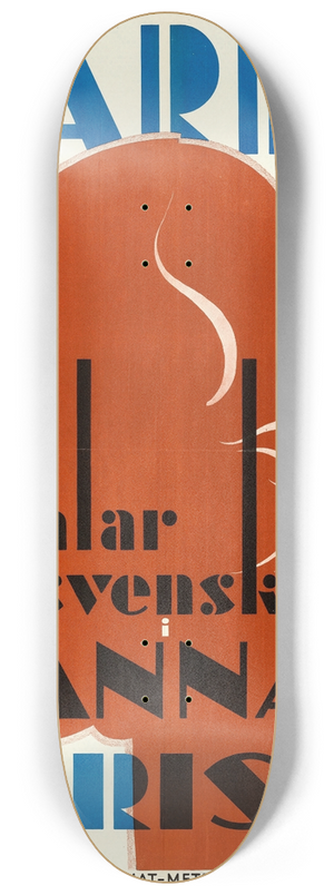 Eric Rohman - Anna Christie 8.25 inch art skate deck Eric Rohman - Anna Christie 8.25 inch art skate deck