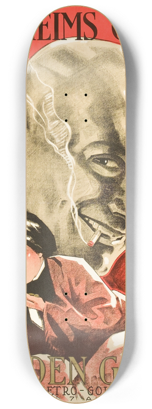 Eric Rohman - Greed 8.25 inch art skate deck Eric Rohman - Greed 8.25 inch art skate deck
