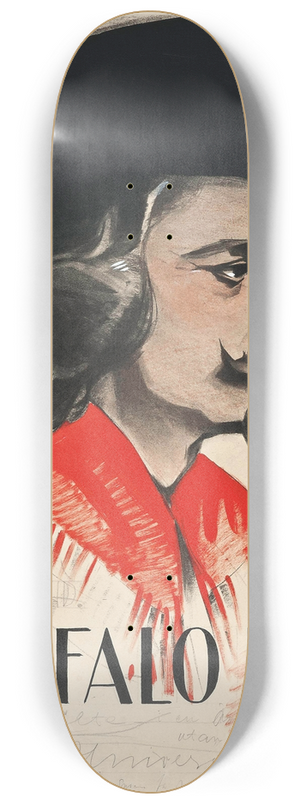 Eric Rohman - In The Days Of Buffalo Bill 8.25 inch art skate deck