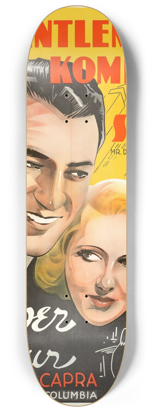 Eric Rohman - Mr. Deeds Goes to Town 8.25 inch art skate deck