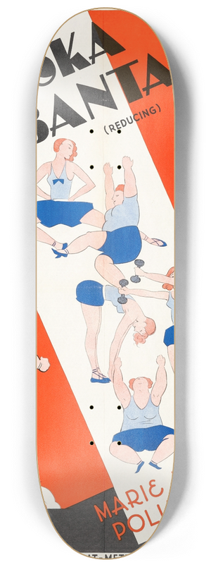 Eric Rohman - Reducing 8.25 inch art skate deck