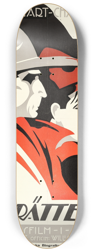 Eric Rohman - The Conversion of Frosty Blake 8.25 inch art skate deck