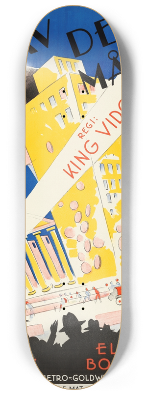 Eric Rohman - The Crowd 8.25 inch art skate deck Eric Rohman - The Crowd 8.25 inch art skate deck