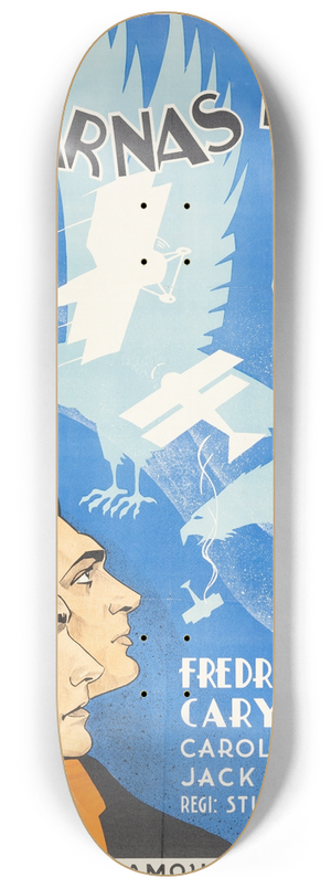Eric Rohman - The Eagle and the Hawk 8.25 inch art skate deck