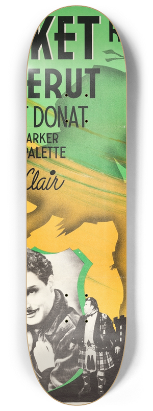 Eric Rohman - The Ghost Goes West 8.25 inch art skate deck